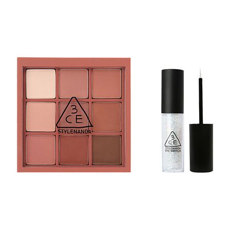 Набор средств для глаз 3CE Набор: Палетка теней Multi Eye Color Palette + Подводка Eye Switch wallpad gold 1 4 gang dimmer switch