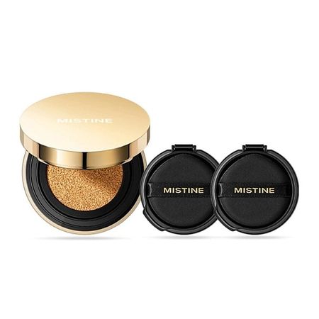 Набор средств для лица MISTINE Набор Gold Perfect Cover Cushion Set (Кушон + 2 сменных рефилла) 1 пара сменных насадок омывателя фар для audi a4 b6 2001 2005 8e0955275d 8e0955276d