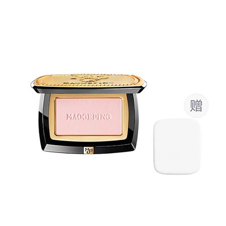 Румяна MAOGEPING Компактные шелковистые румяна Gauzy Magic Blush + Спонж