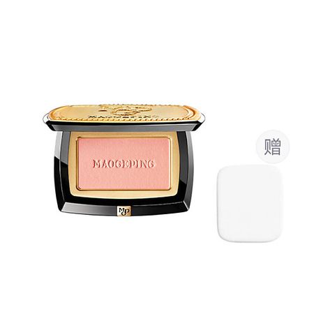 Румяна MAOGEPING Компактные шелковистые румяна Gauzy Magic Blush + Спонж