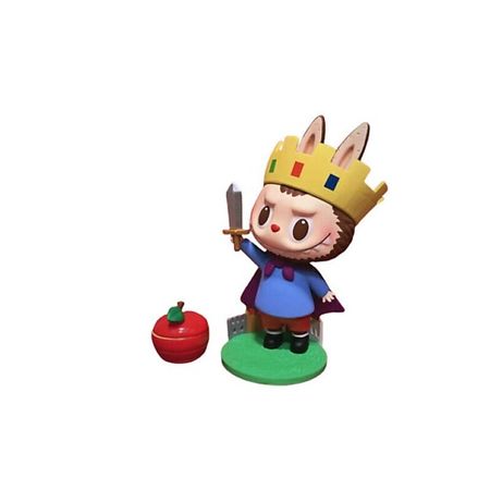 Мягкая игрушка POP MART Игрушка-сюрприз LABUBU THE MONSTERS Fruit Elf Collection Apple, 9см