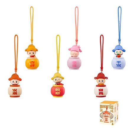 Мягкая игрушка POP MART Игрушка Labubu Let's Have Fun Together Series рандомный товар 1шт, 7см