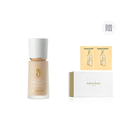 Тональное средство MAOGEPING Тональный крем Luminous Moisture Liquid Foundation + Пробники