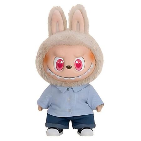 Мягкая игрушка POP MART Игрушка-сюрприз LABUBU THE MONSTERS FLIPWITH ME Rubber, 40 см мягкая игрушка pop mart игрушка сюрприз labubu the monsters elf small hidden