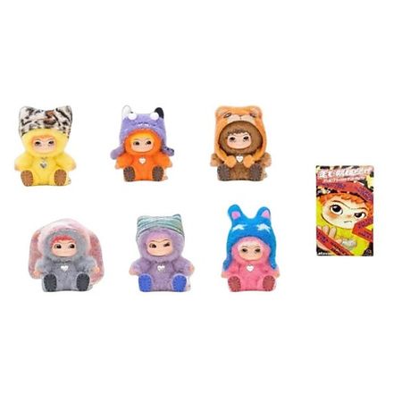 Интерактивная игрушка LETSVAN Игрушка WAKUKU Fuzzy Collection игрушка интерактивная my fuzzy friends сонный котенок винкс