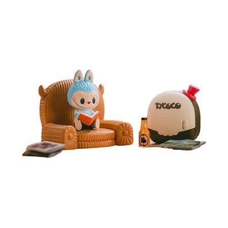 Мягкая игрушка POP MART Игрушка LABUBU THE MONSTERS Elf's Home Manga Time, 7см