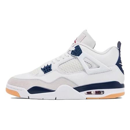 Кроссовки NIKE Баскетбольные кроссовки с высоким верхом Air 4 'Navy'