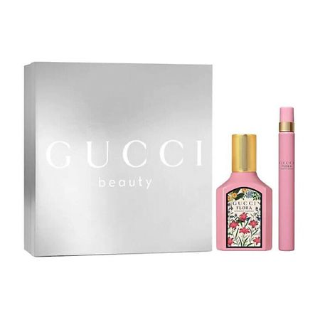 Набор парфюмерии GUCCI Парфюмерная вода Flora Gorgeous Gardenia + Флакон в дорожном формате хру ный флакон для духов will