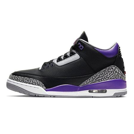 Кроссовки NIKE Кроссовки 3 Retro Black Court Purple