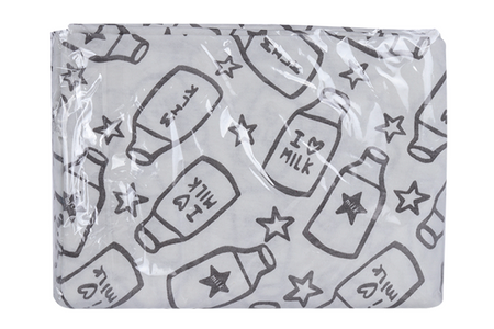 Пеленка Фабрика Бамбук трикотажная Лоно Милк 90х120 см