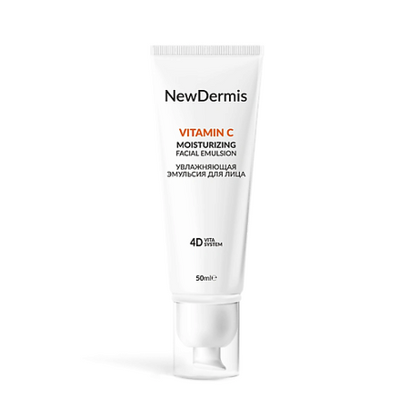 Эмульсия для лица NEWDERMIS Увлажняющая эмульсия для лица - Vitamin C moisturizing facial emulsion