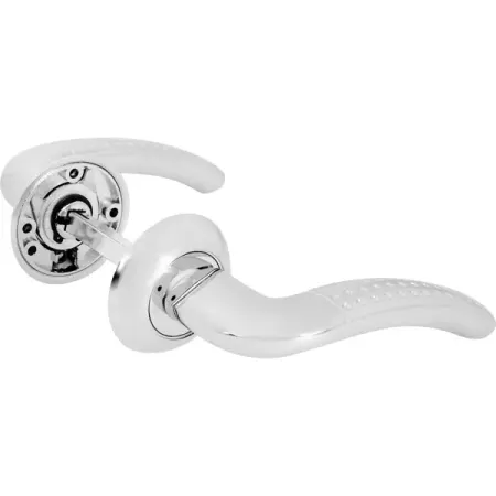 Дверные ручки 26 H комплект цвет хром