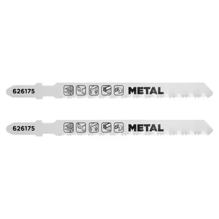 Пилка для электролобзика по металлу KWB 626175, 2 шт.