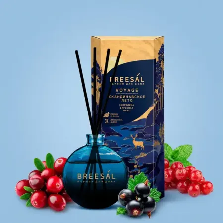 Ароматический диффузор Breesal Voyage Скандинавское лето 70 мл многоразовый титановый фильтр для кофе boundless voyage