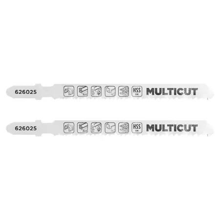 Пилка для электролобзика по металлу KWB 626025, 2 шт.