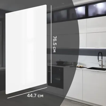 Фасад кухонного шкафа Аша 44.7x76.5 см KONSENSA ЛДСП цвет белый автозапчасти замена ручки багажника установка 84635 sea 003zf abs практичный новый легко установить элегантный