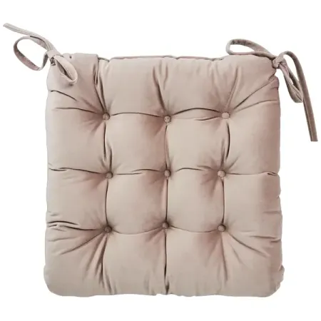 Подушка для стула Seasons Fossil 4 40x36 см цвет серо-розовый