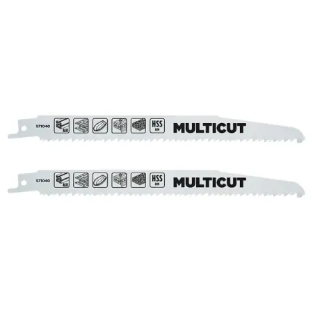 Набор полотен для сабельной пилы по дереву и металлу KWB 571040, 2 шт.