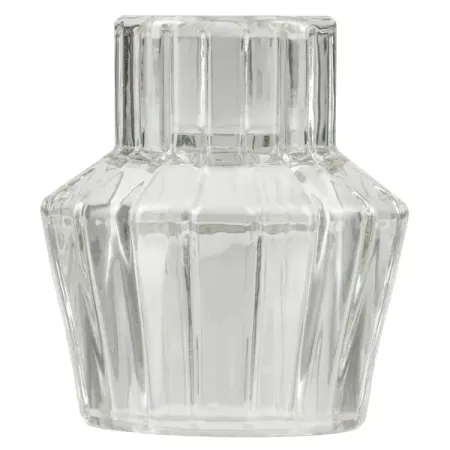 Подсвечник стекло прозрачный h7.7 см