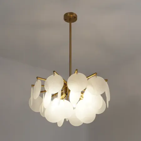 Люстра на штанге Telia 15 м² цвет бронза/белый станислав викторович петренко пишем и рисуем по точкам