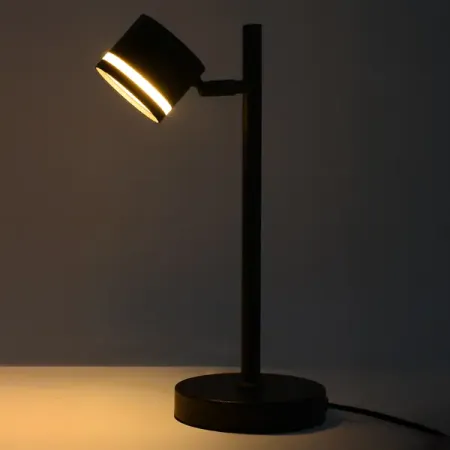 Настольная лампа Talco цвет черный