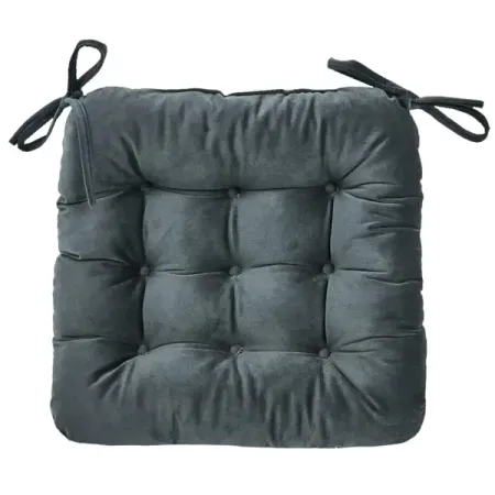 Подушка для стула Seasons Paris 2 40x36 см цвет темно-серый