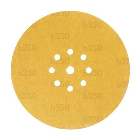 Диск шлифовальный КМ Gold d225 мм P320 на липучку бумажная основа (5 шт.)