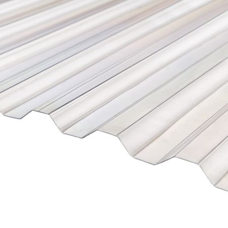 Поликарбонат монолитный профилированный Кинпласт 1,3 мм 1,05х2 м прозрачный