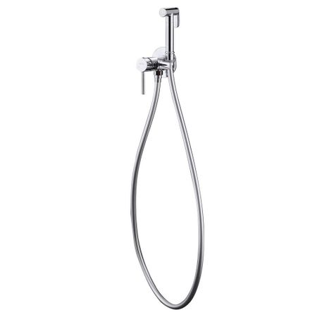 Смеситель с гигиеническим душем встраиваемый Abber Wasser Kreis со скрытой частью в комплекте хром (AF8125)