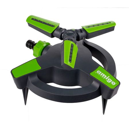 Дождеватель Amigo пластиковый вращающийся 1 режим (79064)