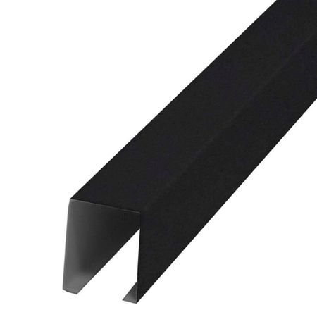 Рейка кубообразный дизайн 30х40 мм 3 м A38S черная матовая