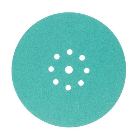 Диск шлифовальный КМ Green Film d225 мм P120 на липучку пленочная основа (3 шт.)