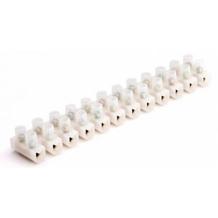 Клемма Duwi 12х25 кв.мм белый (26636 5)