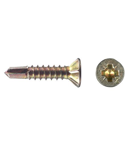 Саморезы оконные 19x3,9 мм с буром желтые (500 шт.) лю джан китай полная история