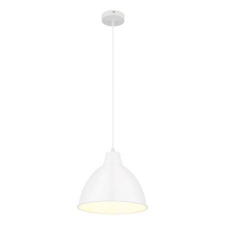 Светильник подвесной Arte Lamp Braccio E27 60 Вт 2 кв.м белый IP20 (A2055SP-1WH)