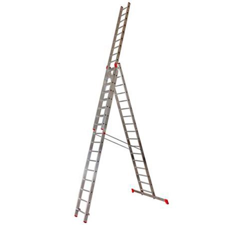 Лестница 3-х секционная трансформер 3х17 профессиональная Новая высота виктор владимирович кузнецов новая физика части 1 2 3