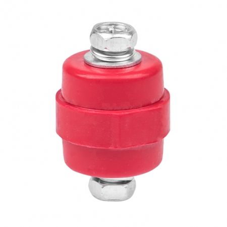 Изолятор EKF PROxima SM-25 IP30 275 А с болтом и шайбой пластиковый красный (10 шт.) (plc-sm-25) ежедневник недат а5 128л proxima красный иск кожа интегр переплет тонир блок тисн фольгой офсет ляссе