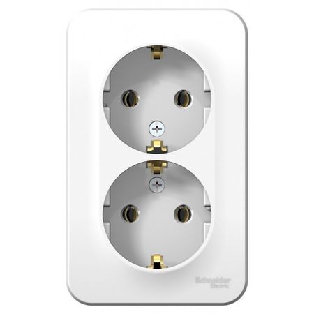 Розетка Systeme Electric Blanca накладная белая (BLNRA010201)