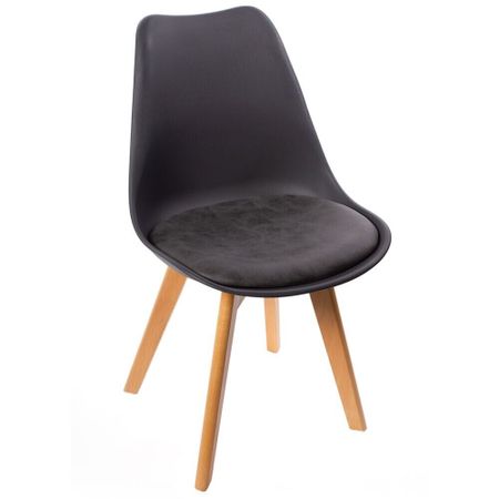 Стул Eames Bon черный (FR 0024) кинезио тейп bradex 500х5 см