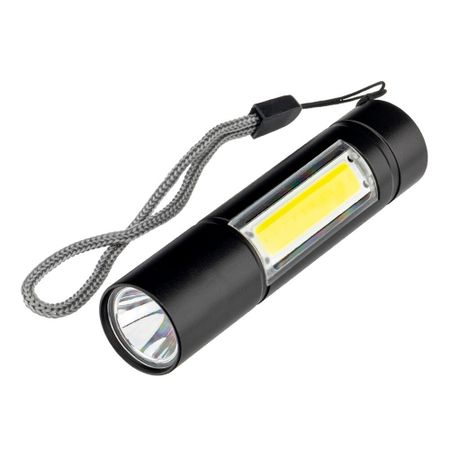 Фонарь ручной Ritter (29125 1) светодиодный 2 LED 5 Вт аккумуляторный Li-Ion 600 мАч алюминий 1 режим фонарь ручной navigator led 7вт 30 led аккум