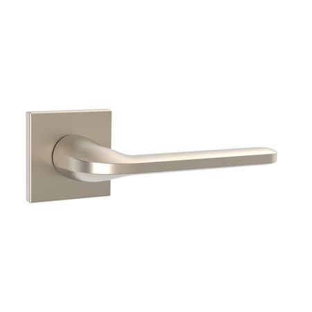 Ручка дверная Punto Aspect K.ARC.Q52 SN-3 квадратная розетка матовый никель (47097)