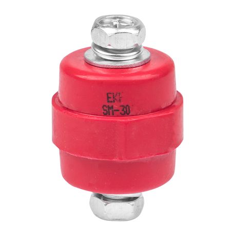 Изолятор EKF PROxima SM-30 IP30 380 А с болтом и шайбой пластиковый красный (10 шт.) (plc-sm-30) искусственные бархатные розы красный 50 штук