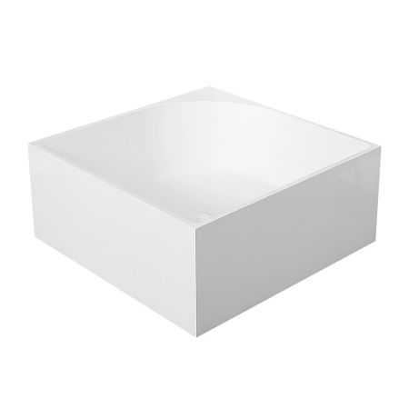 Ванна акриловая Abber 140х140 см отдельностоящая с ножками (AB9337) ванна акриловая abber 150х70 см отдельностоящая с ножками ab9222 1 5