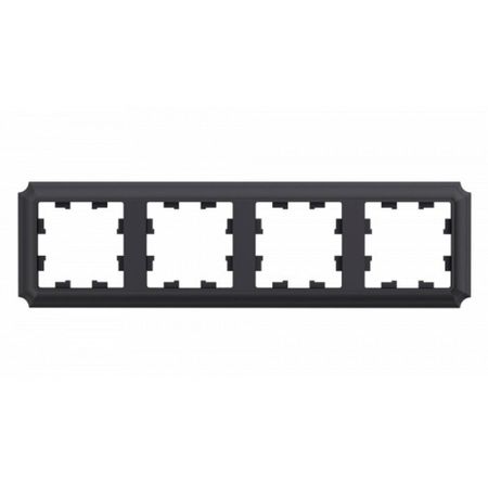 Рамка Systeme Electric AtlasDesign Antique четырехместная базальт (ATN101404) леонид михайлович млечин россия и китай дружили воевали что теперь