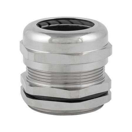 Кабельный ввод EKF PROxima MGM40 диаметром 22-28 мм IP68 металлический никель (2 шт.) (plc-mgm-40) водонепроницаемые кабельные вводы латунь ip68 m pg 3 44 мм