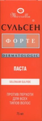 Паста Сульсеновая форте п/перхоти, 75 мл