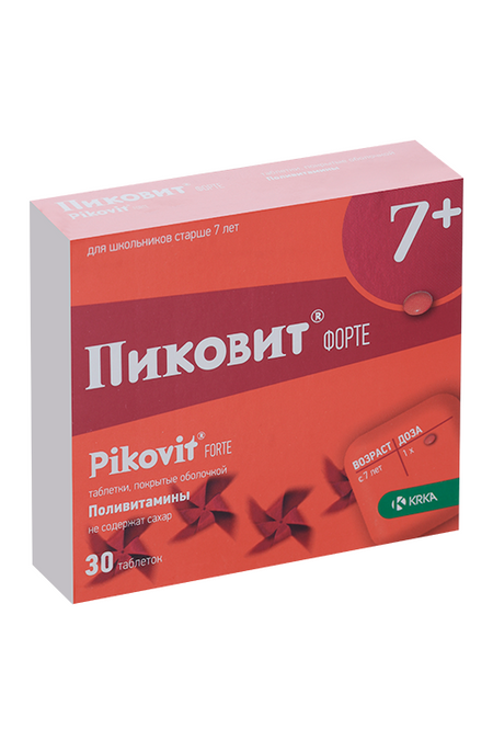 Пиковит форте, 30 шт, таблетки покрытые оболочкой