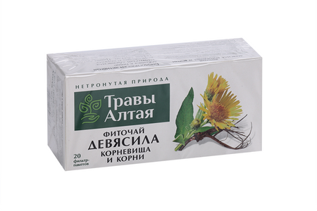 Девясил корни и корневища серии Алтай, 1,5 г, 20 шт