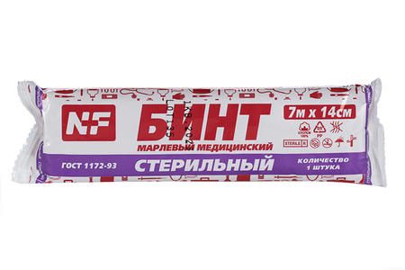 Бинт стер мед марлевый инд уп 14 см х 7 м, Ньюфарм джон перкинс исповедь экономического убийцы 10 е изд стер