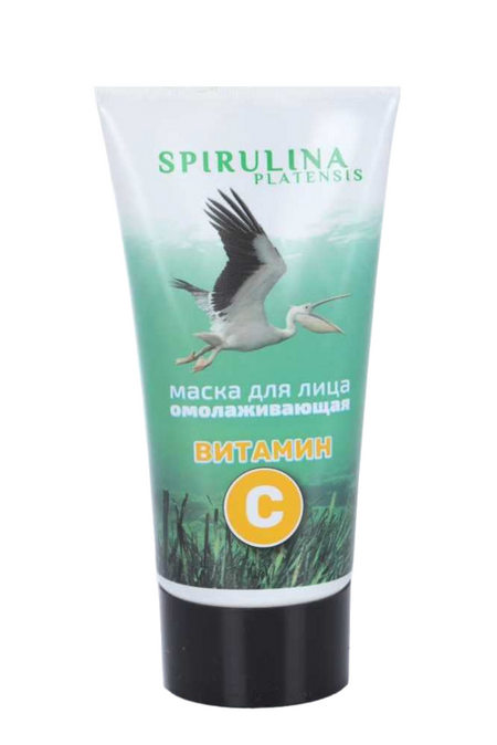 Маска СПИРУЛИНА-Фитосила омолаживающая с витамином С д/лица, 150 мл